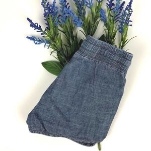 Crewcuts Shorts Girls 3T Casual Denim Pull On Draw